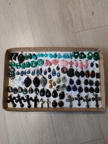 Pendentifs pierres naturelles lithothérapie