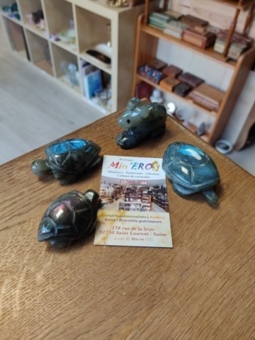 Boutique pierre naturelle macon tortue labradorite
