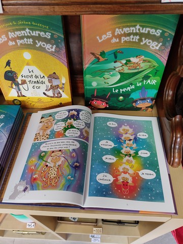  Les aventures du petit Yogi Livre pour enfant explication chakras