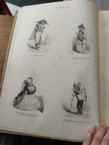 Livre ancien rare : l'album des bêtes
